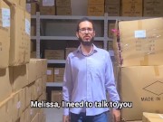 'El depósito' - me cojí al jefe para no perder el trabajo. Siempre le tuve ganas! 💦 1/16