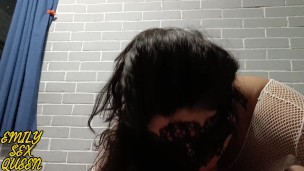 a mi hermanastra le encanta que la folle por la boca - Emily Sex Queen