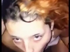 de 18 años le hace una garganta profunda a mi novio