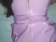 Leather Rosa Mi pareja me deja lista para un trio 11/16