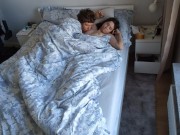 Quick morning sex of a real couple 4/16