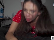 FROM CUTIE TO CUMSLUT - She Got Double Teamed - Vixi Rafi 2/16