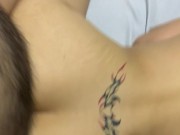 I penetrate my wife's pussy on all fours and make a video. 9/16