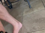 Stud jerks off in the kitchen 14/16