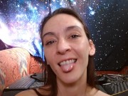 Sending you kisses as I am pleasing myself