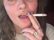 Smoke break - Deep inhales & Dangling