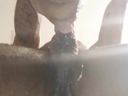 FUCKING CHEATING WIFE WET SLOPPY MOUTH WITH VERY THICK GORILLA DICK!!!!!!!!!!! 11/16