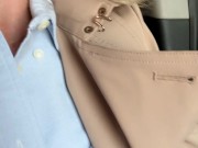 Hot blonde milf touches her pussy in the car, cameltoy OnlyFans 16/16