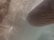 Enjoying the jacuzzi jets😉 3/16