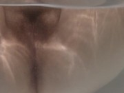 Enjoying the jacuzzi jets😉 4/16