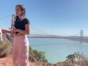 public exhibitionist breeding san francisco golden gate bridge 1/16