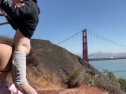public exhibitionist breeding san francisco golden gate bridge 14/16
