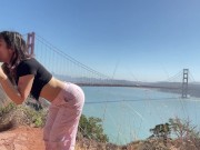 public exhibitionist breeding san francisco golden gate bridge 3/16