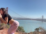 public exhibitionist breeding san francisco golden gate bridge 4/16