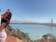 public exhibitionist breeding san francisco golden gate bridge 6/16