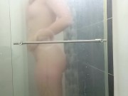 Sola en la ducha tocandome sin prisa 3/16