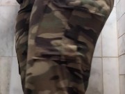 Desperately peeing in my camo pants 15/16