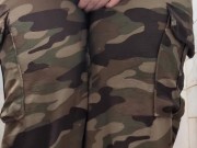 Desperately peeing in my camo pants 7/16