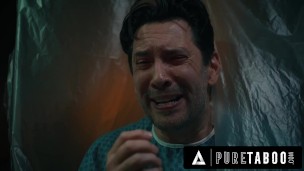 PURE TABOO 3-Titted Demon Ashley Lane Breastfeeds Nurse Anna Claire Clouds! CREEPY HORROR PORN 3-WAY