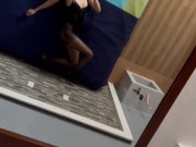 She gets hornier when she wears stockings, she says it makes her feel hotter. 6/16