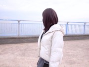 朝からM男彼氏をパイズリフェラで焦らして生ハメセックスする巨乳彼女。しいバックで暴発大量ぶっかけ射精 Doggy from Tit fuck 8/16