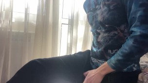 Hung Ukrainian twink jerks off and cums a huge load of hot tasty semen