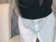 Your cock belongs right here between my soaked thighs 9/16