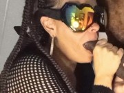 Queen Bee sucks all the cum from her workers stinger 16/16