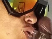 Queen Bee sucks all the cum from her workers stinger 7/16