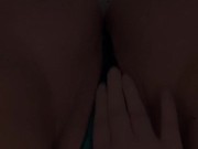 Pee desperation in my panties 16/16