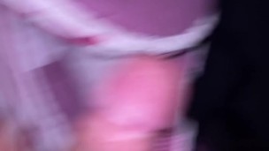 Young man with a big penis is excited and jerks off while