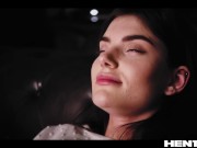 Cute Girl Gets Horny Watching Hentai - Stefany Kyler Solo Masturbation and Double Penetrated By Mons 6/16