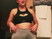 Sweaty post workout - Screenshot 2 of 16 - Big Tits Milf