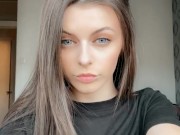 Thighs tighten while the toy stays deep 1/16