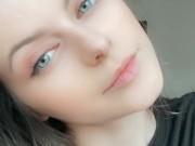 Thighs tighten while the toy stays deep 10/16