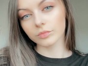 Thighs tighten while the toy stays deep 2/16