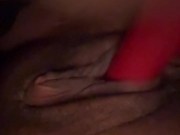 Beating my wet teen pussy💦 4/16