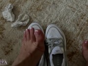 A day at the gym and shower with Mistress Kennya (full vid on UVIU) 10/16