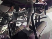 A day at the gym and shower with Mistress Kennya (full vid on UVIU) 7/16