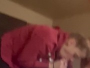 Baby sucking Dick like she loves the taste 6/16