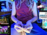 Flashing My Cock For Follows and Playing With My Foreskin on JoyStick TV 15/16