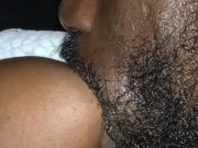 PLUMP NIPPLE MOUTH MASSAGE BY GORILLA PUNCHER!!!!!!!! 9/16