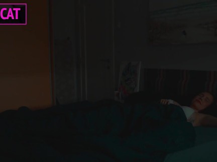 Morning Delight: Husband Wakes Wife with Tongue and Fills Her Up with Cum in Bed