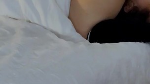 Little Dick gets Face Fucked and has to use Huge Dildo to Fill My Pussy