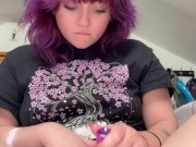 tasting my own cum 4/16