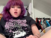 tasting my own cum 8/16