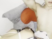 My brunette and big ass neighbor loves my banana and my milk 13/16