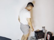 Real muscle session of a natural Colombian bodybuilder 1/16