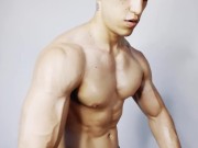 Real muscle session of a natural Colombian bodybuilder 14/16