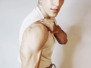 Real muscle session of a natural Colombian bodybuilder 7/16